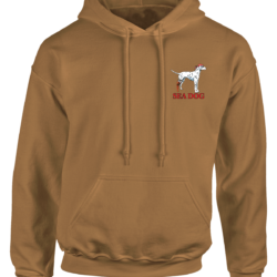 Alternative view of Grunge Flag Hooded Sweater