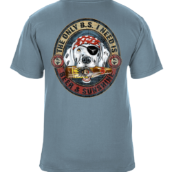 Sea Dog B.S. (Beer & Sunshine) T-Shirt